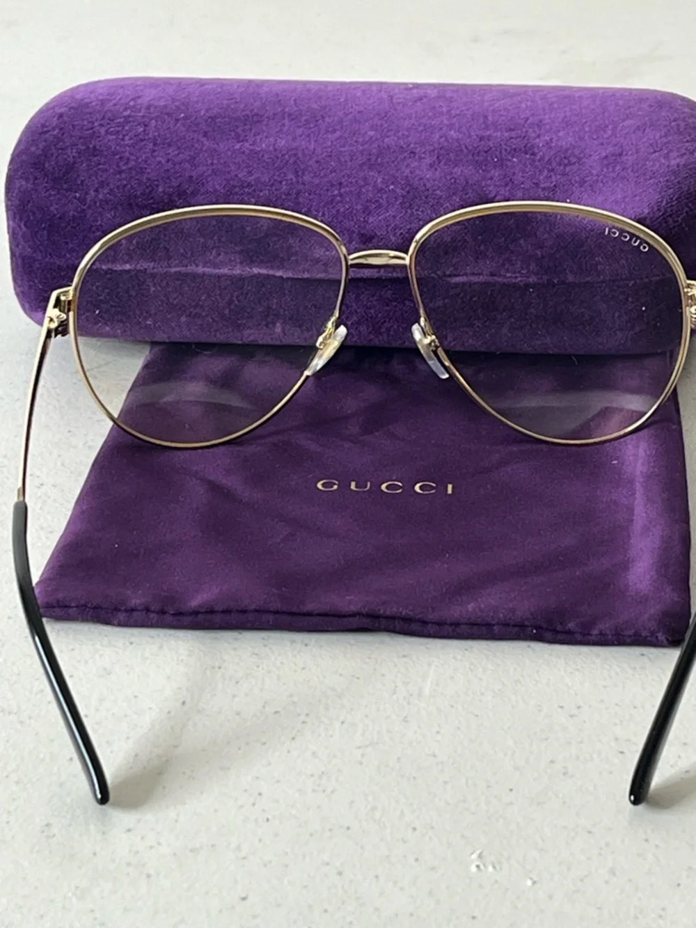 Gucci aviator prescription
